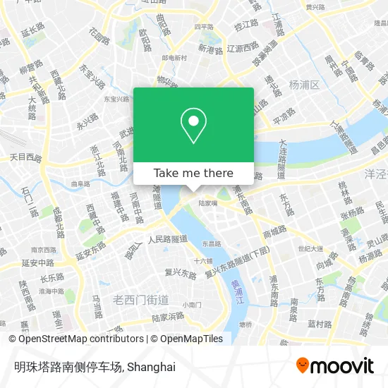 明珠塔路南侧停车场 map