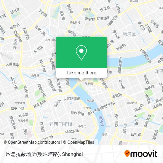 应急掩蔽场所(明珠塔路) map