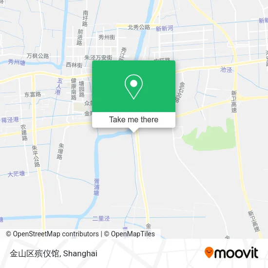 金山区殡仪馆 map