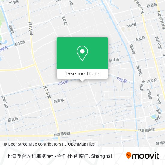 上海鹿合农机服务专业合作社-西南门 map
