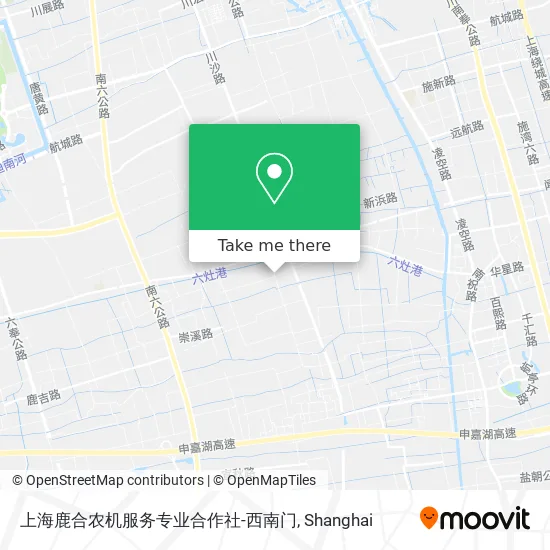 上海鹿合农机服务专业合作社-西南门 map