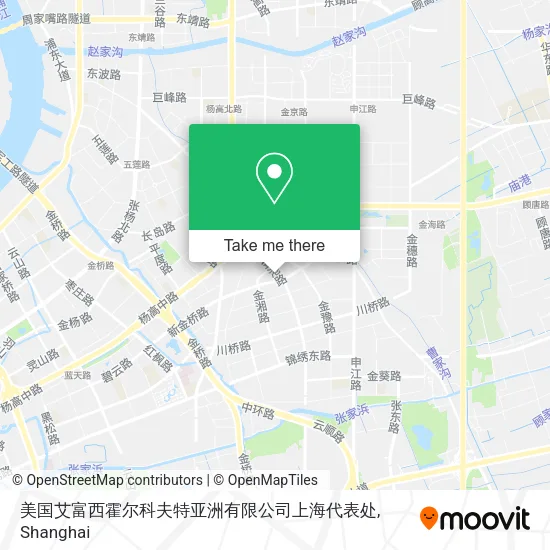 美国艾富西霍尔科夫特亚洲有限公司上海代表处 map