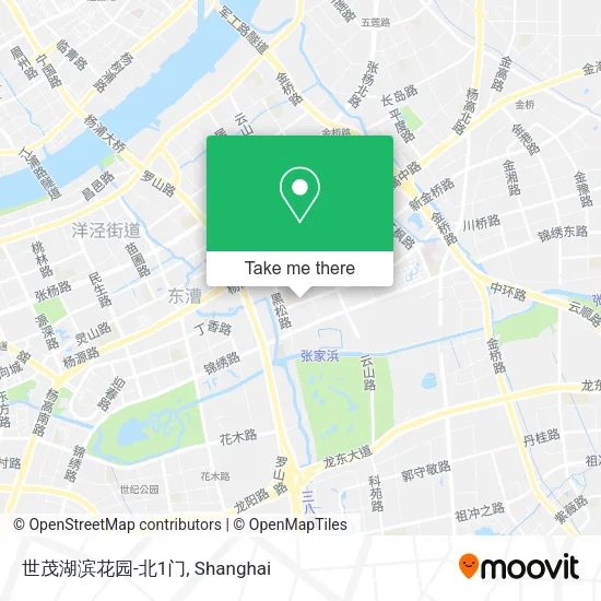 世茂湖滨花园-北1门 map