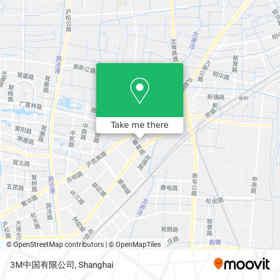 3M中国有限公司 map