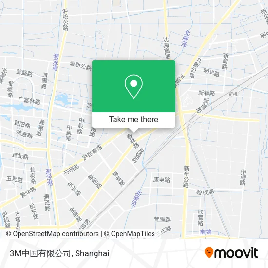 3M中国有限公司 map