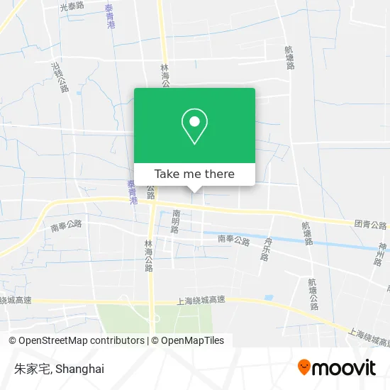 朱家宅 map