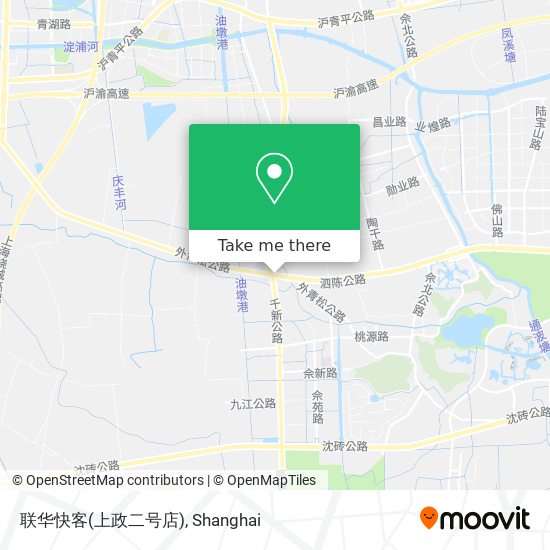 联华快客(上政二号店) map