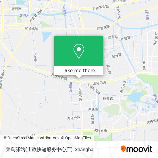 菜鸟驿站(上政快递服务中心店) map