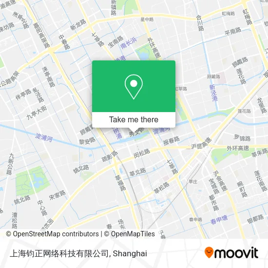 上海钧正网络科技有限公司 map