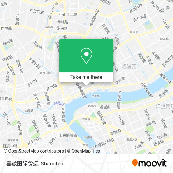 嘉诚国际货运 map