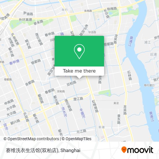 赛维洗衣生活馆(双柏店) map