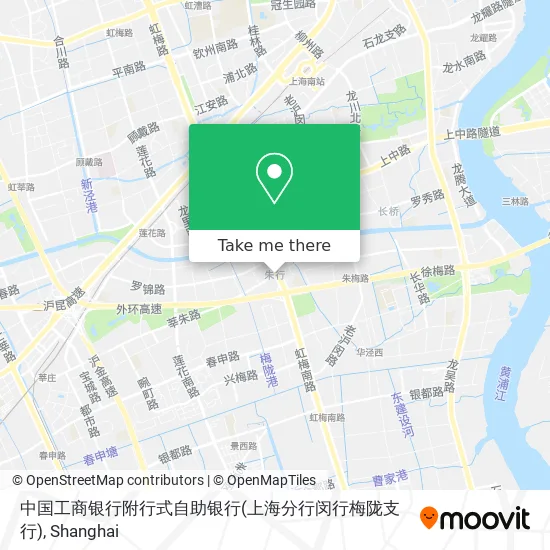 中国工商银行附行式自助银行(上海分行闵行梅陇支行) map