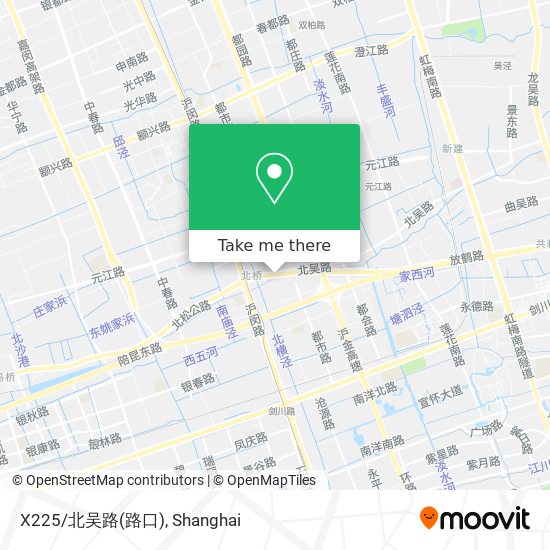 X225/北吴路(路口) map