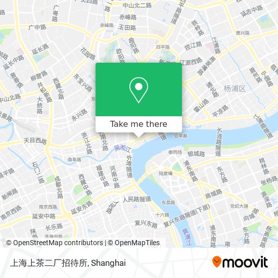 上海上茶二厂招待所 map