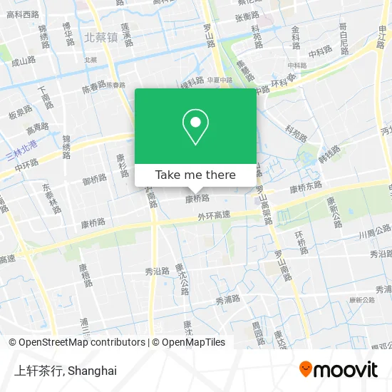 上轩茶行 map