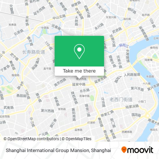 Shanghai International Group Mansion map