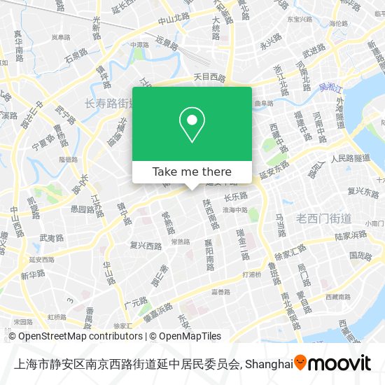 上海市静安区南京西路街道延中居民委员会 map