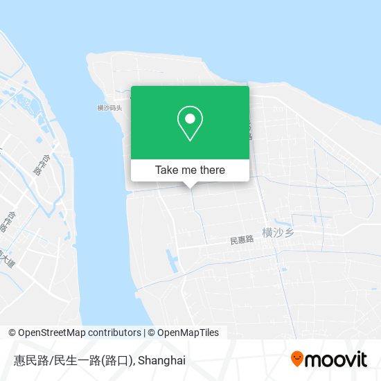 惠民路/民生一路(路口) map