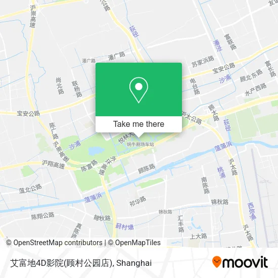 艾富地4D影院(顾村公园店) map