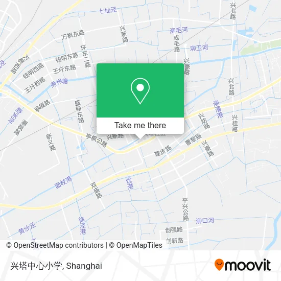 兴塔中心小学 map