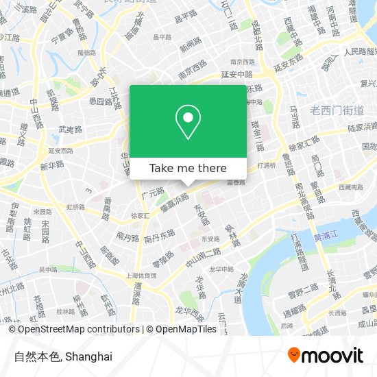 自然本色 map