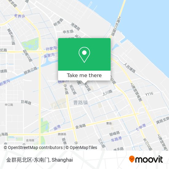 金群苑北区-东南门 map