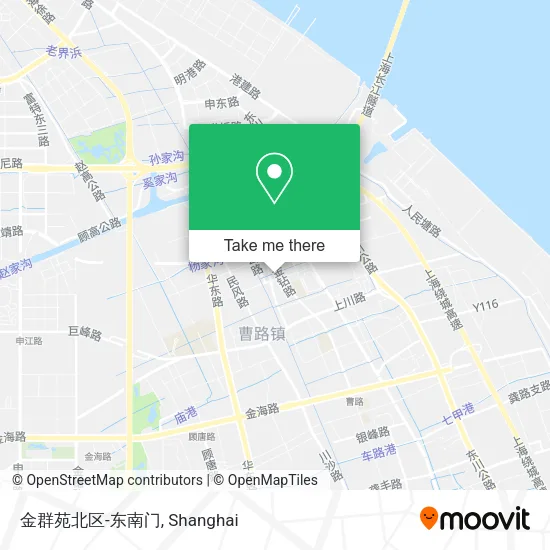 金群苑北区-东南门 map