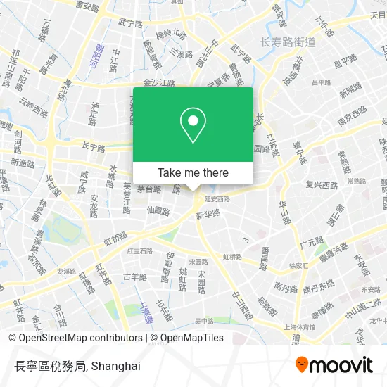 長寧區稅務局 map