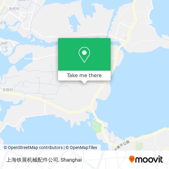 上海铁展机械配件公司 map