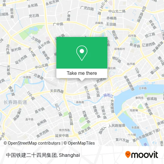 中国铁建二十四局集团 map