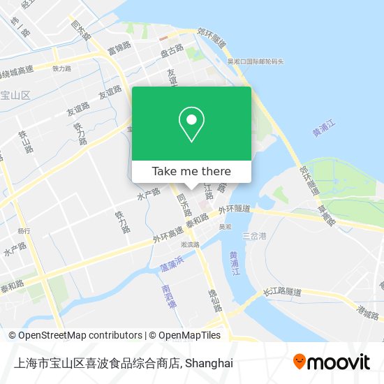 上海市宝山区喜波食品综合商店 map