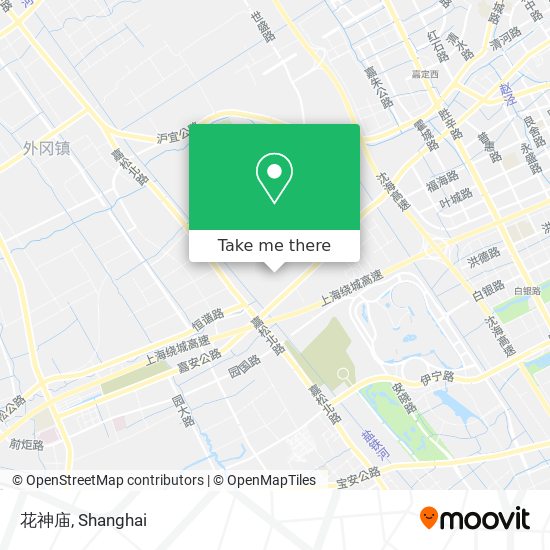 花神庙 map