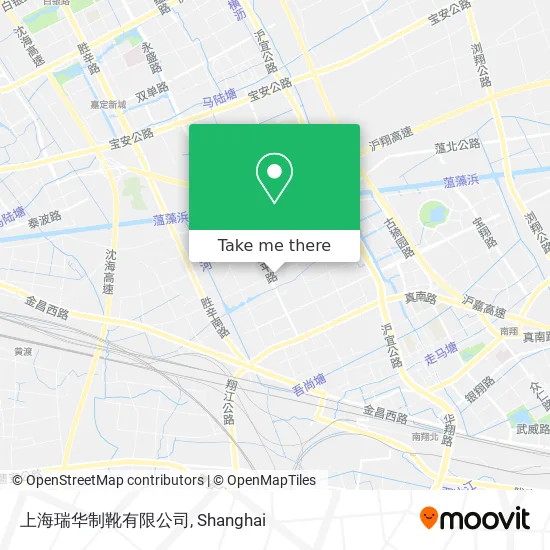 上海瑞华制靴有限公司 map