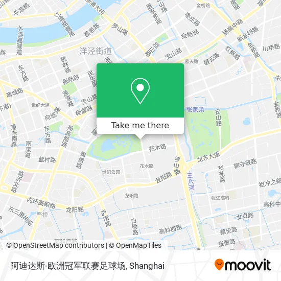 阿迪达斯-欧洲冠军联赛足球场 map