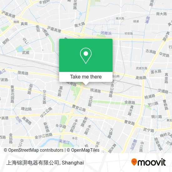 上海锦湃电器有限公司 map