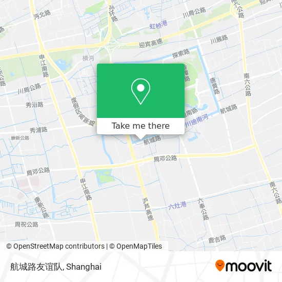 航城路友谊队 map