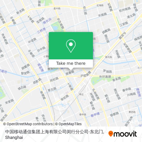 中国移动通信集团上海有限公司闵行分公司-东北门 map