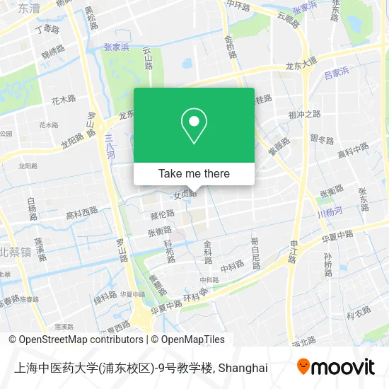 上海中医药大学(浦东校区)-9号教学楼 map