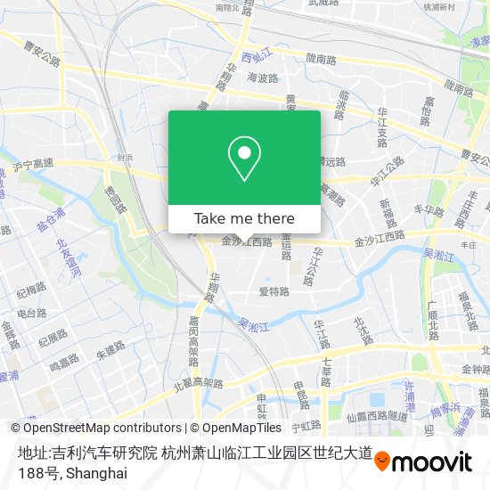 地址:吉利汽车研究院 杭州萧山临江工业园区世纪大道188号 map