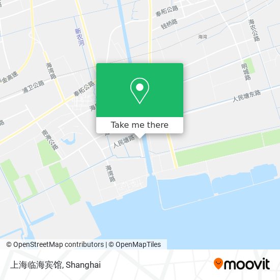 上海临海宾馆 map