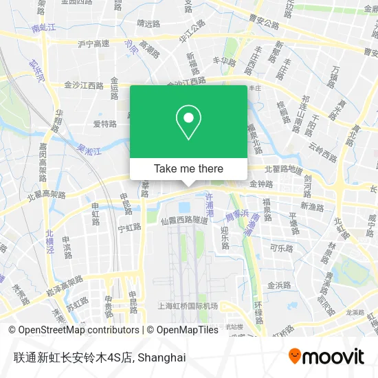 联通新虹长安铃木4S店 map