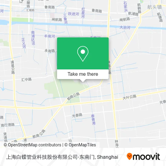上海白蝶管业科技股份有限公司-东南门 map
