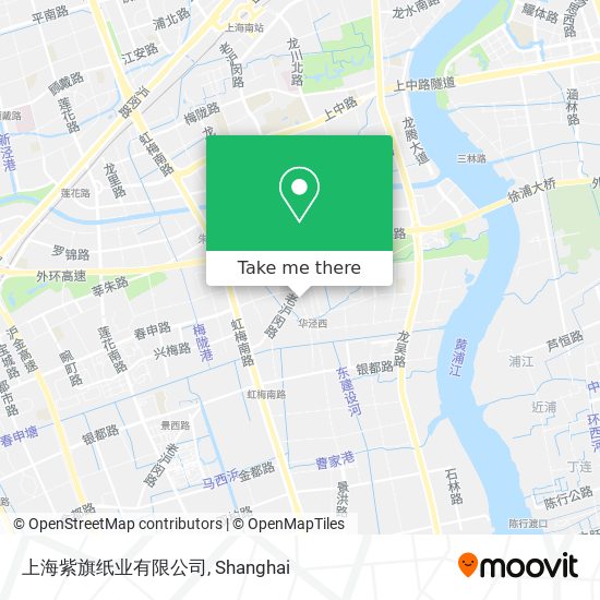 上海紫旗纸业有限公司 map