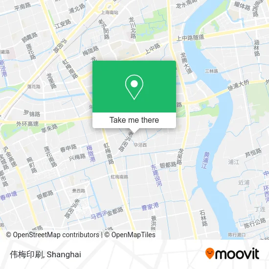 伟梅印刷 map