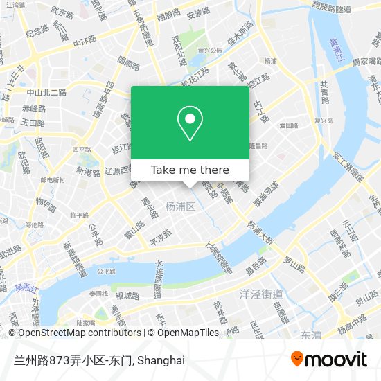 兰州路873弄小区-东门 map