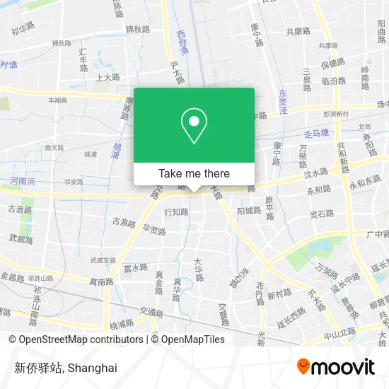 新侨驿站 map