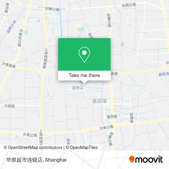 华朕超市连锁店 map