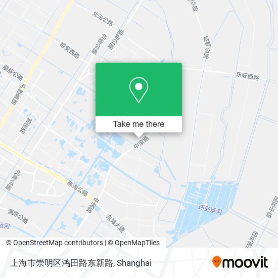 上海市崇明区鸿田路东新路 map