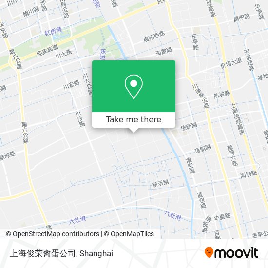 上海俊荣禽蛋公司 map
