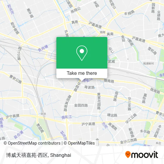 博威天禧嘉苑-西区 map